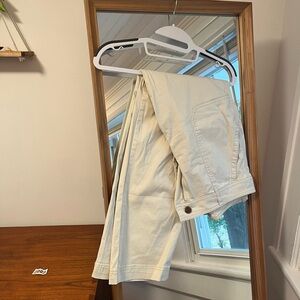 GAP Light Khaki Girlfriend Pants